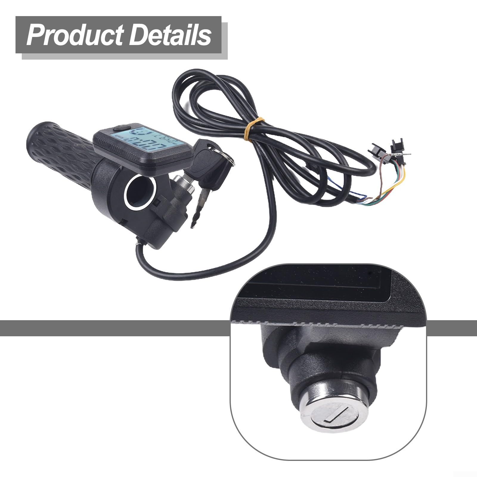 Gasgriff-Set Mit Controller Für E-Scooter & E- Produktbild-Vorschau 2