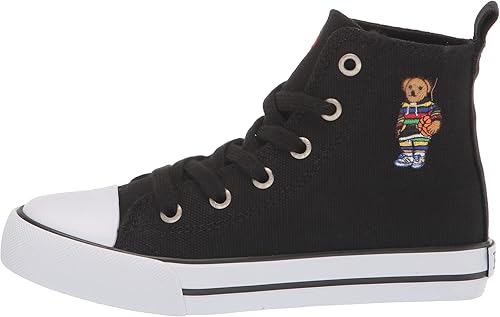 Miniatura 8 de POLO RALPH LAUREN Tenis unisex Hamptynhiiibear Blk CVSBball para niños