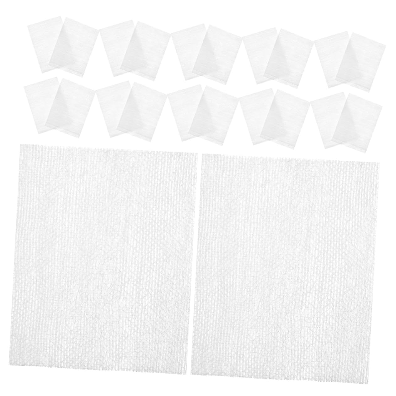 NULYLU Skin-Friendly Makeup Removal Pads 240pcs Facial Pads Soft Stretchable Cotton for Gentle Cleansing