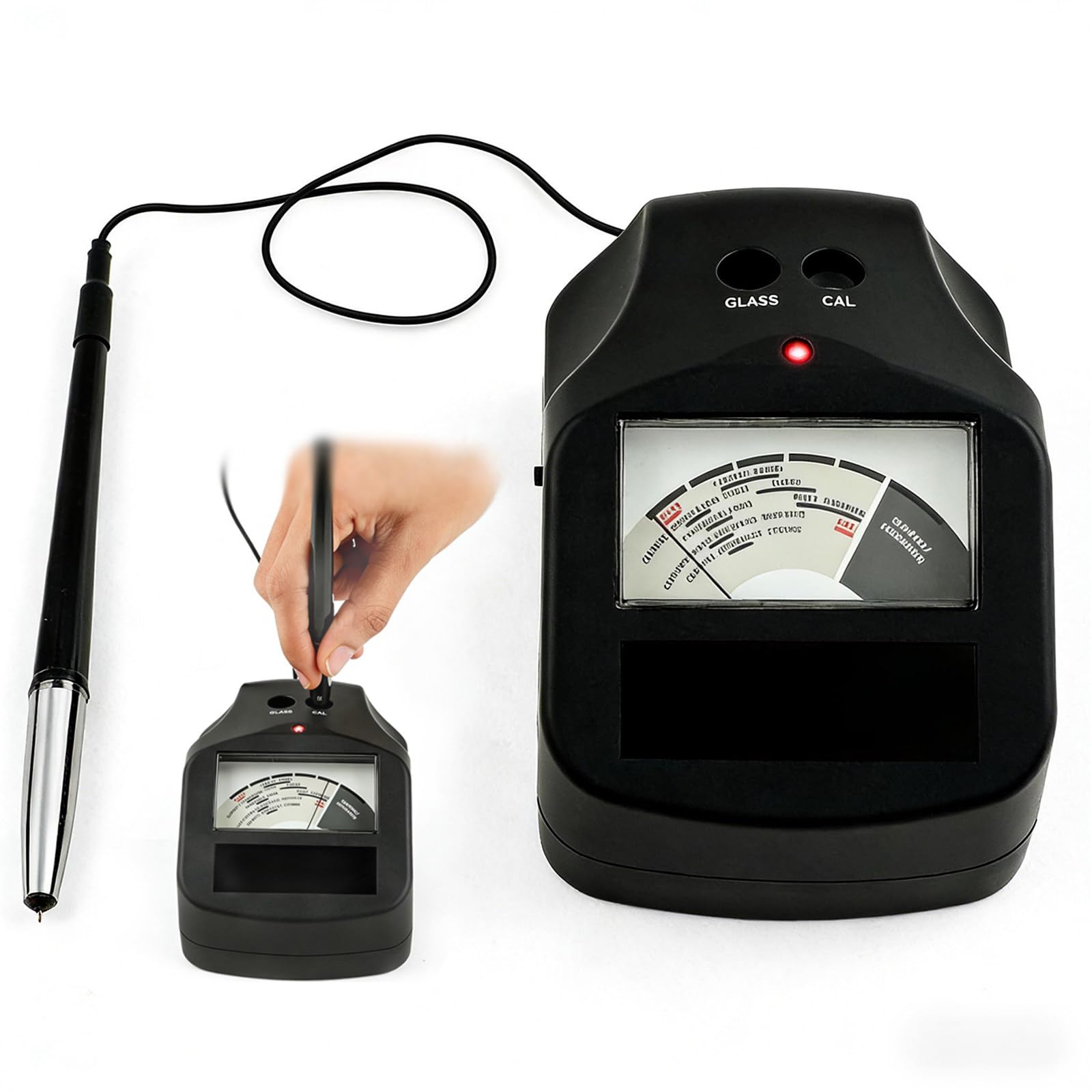 Kit Bolígrafo Probador Gemas con Conductividad Térmica Y Calibración Asistida,Probador Diamantes Y Piedras Preciosas,Verificador Metales Preciosos con Medidor Conductividad Térmica