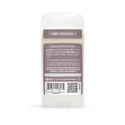 Miniatura 9 de HUMBLE BRANDS - Desodorante sin aluminio de fórmula original. Control de olores de larga duración con bicarbonato de sodio y aceites esenciales,