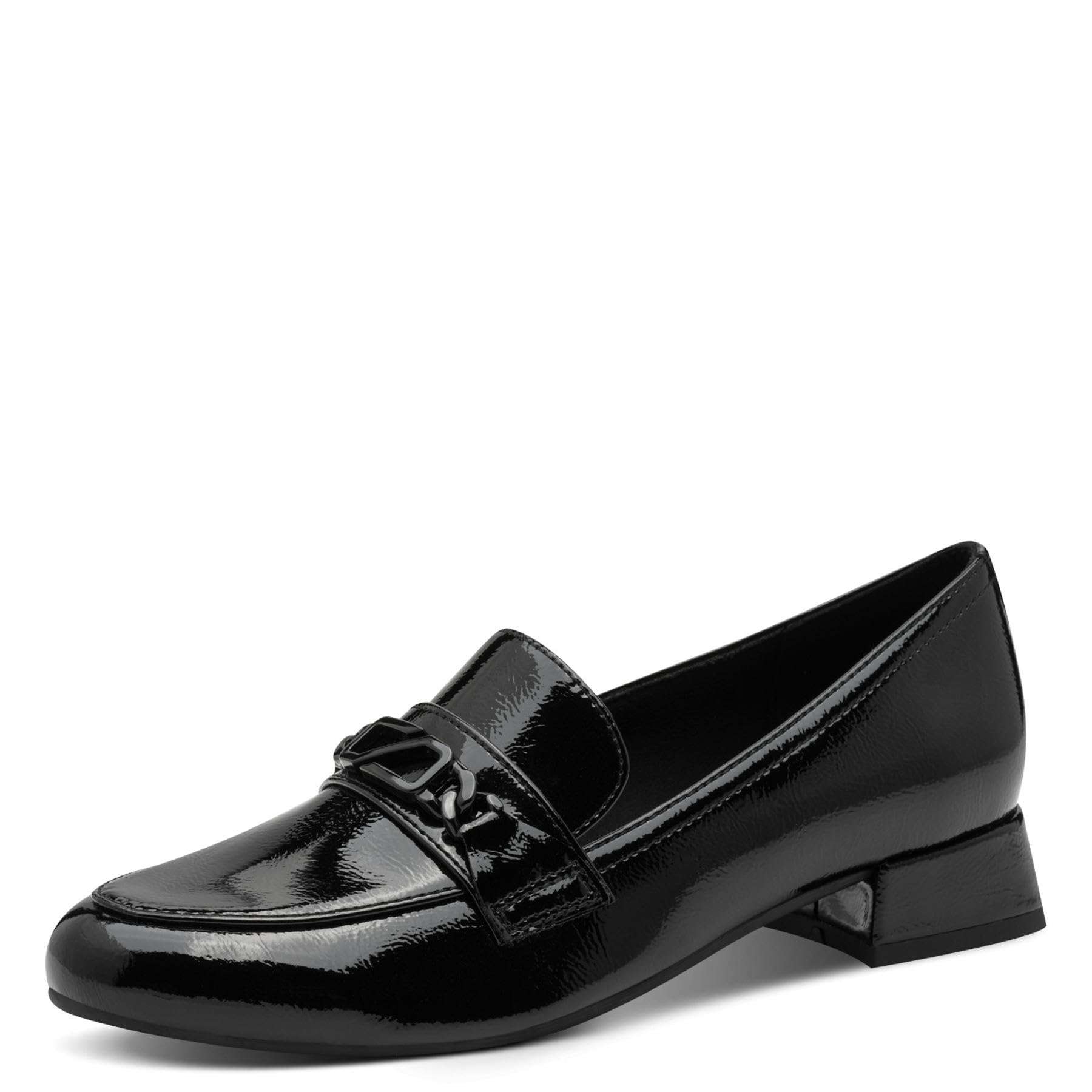 MARCO TOZZI Women's 2-24251-45 Slippers, Black Patent, 41 EU, Black (Black Patent), 8.5 UK