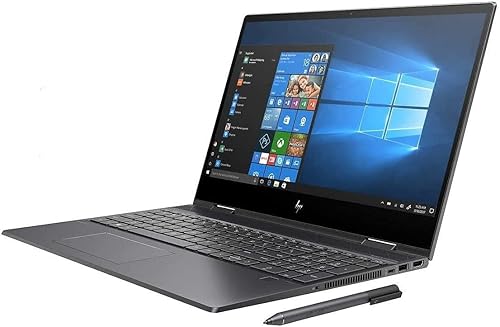 HP Envy x360 15.6 pulgadas Full HD 1080P IPS pantalla táctil 2 en 1 Premium Convertible Laptop PC, AMD Octa-core Ryzen 7 4700U, 8 GB de RAM, SSD de