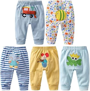 Monvecle Baby,Clothing,Baby Boys 0-24m,Leggings Monvecle Unisex Baby Multi Pieces Newborn to Toddler Cotton Leggings Long Pants Shorts Gift Set