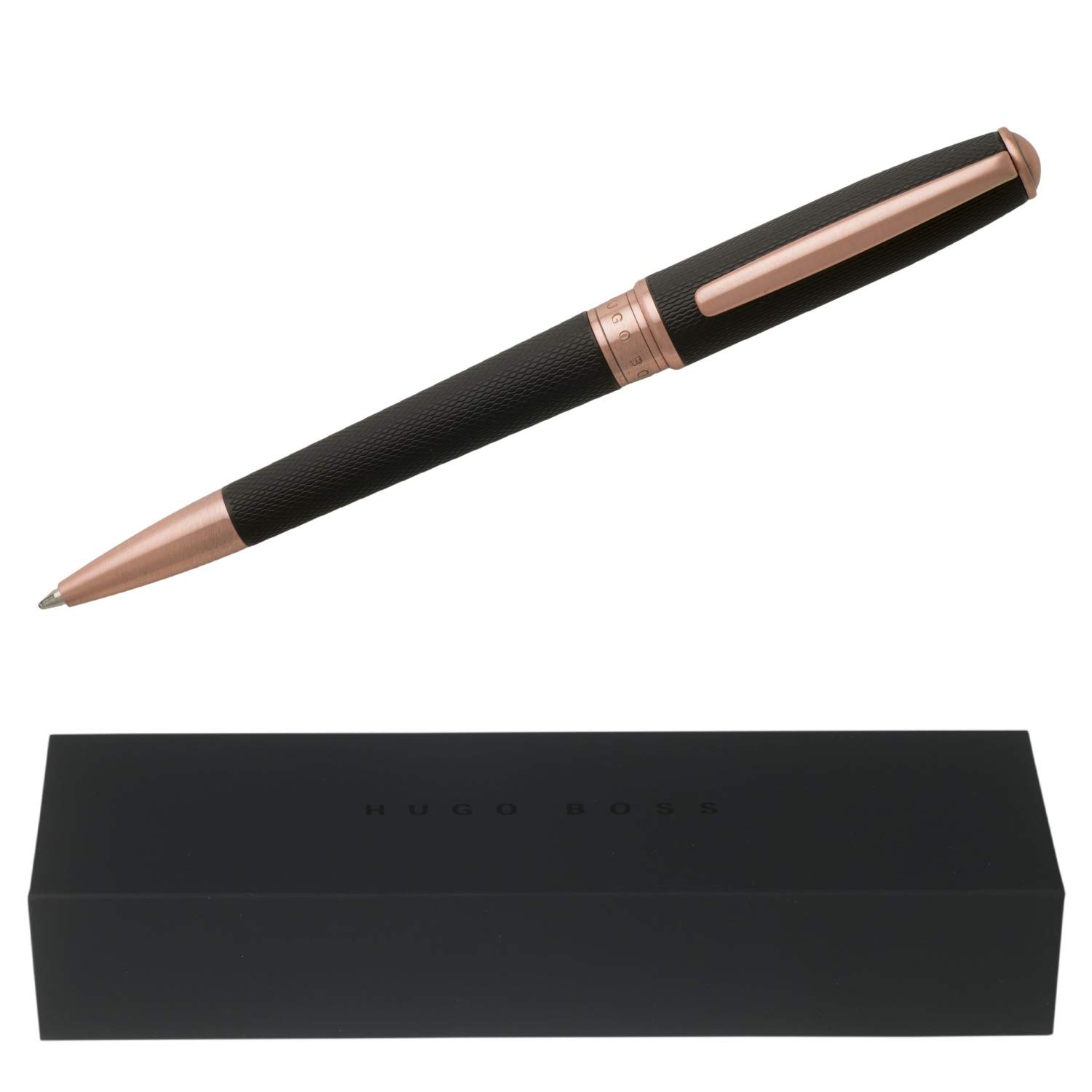 HUGO BOSS ボールペン HSV3064A HUGO BOSS ESSENTIAL BALLPOINT PEN – BLACK : Amazon.in: Office Products