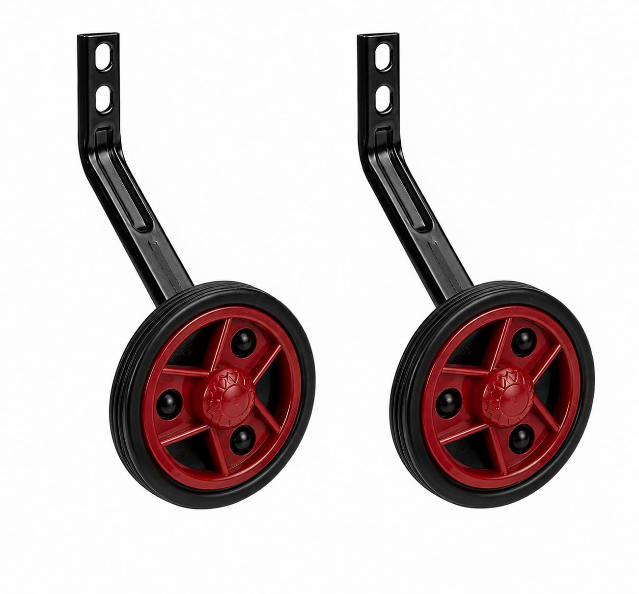 Adjustable Bicycle Training Wheels for Kids 16T 18T 20T Bikes, Heavy Duty Metal Bracket Stabilizer Support Wheels, Anti-Slip Safe Balance Trainer for Children Cycles-image-36