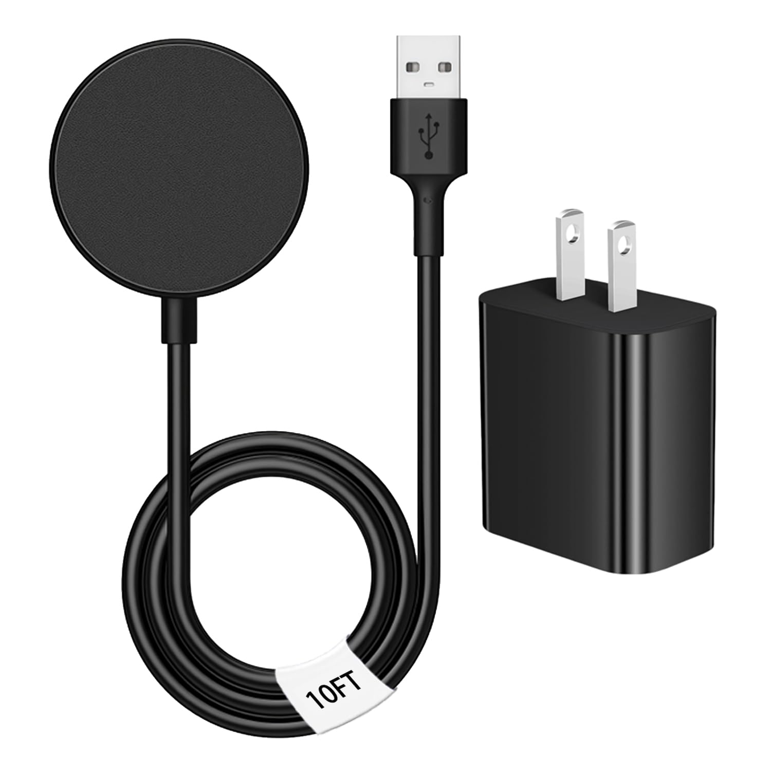 Câble de charge rapide sans fil pour montre intelligente - Accessoires magnétiques compatibles avec Samsung Galaxy Watch 8/7/6/5/4/3/Ultra/6 Classic/FE/Active 2/Galaxy 5 Pro Cargador Samsung 3 m