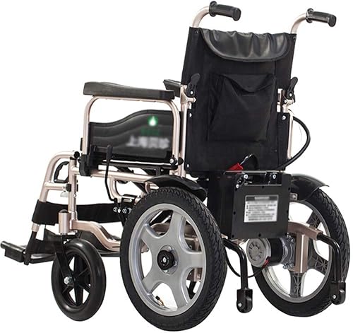 Miniatura 2 de NEOCHY Silla de ruedas portátil de moda plegable motorizada potente silla de ruedas de doble motor ligera solo 617lbs resistente doble motor