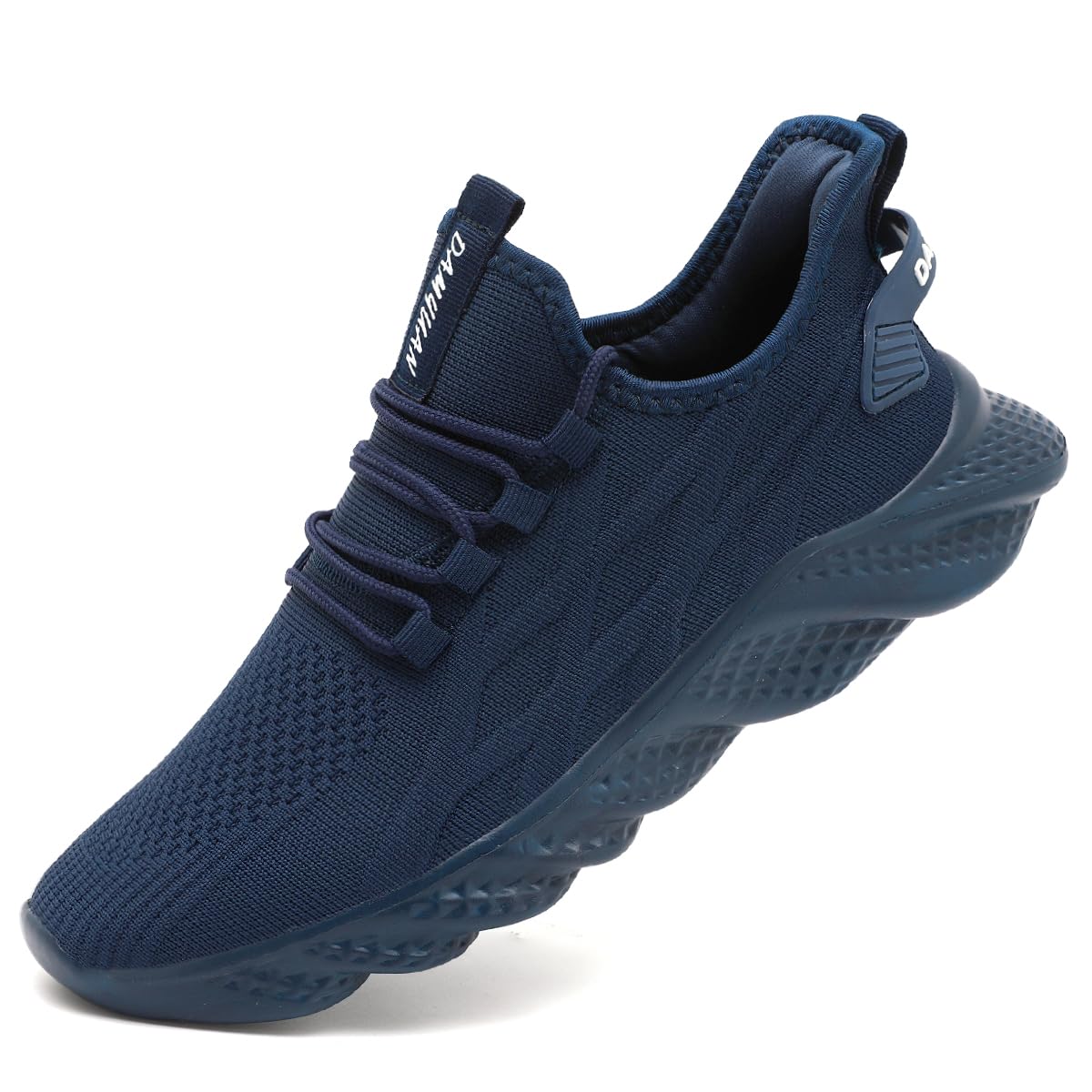 Mens Walking Running Shoes Sneakers Athletic Non Slip On Sports Tennis Fitness Shoes Casual Workout Lightweight Breathable Trainers