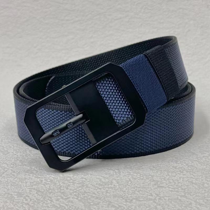 Men'S Fashion Thickening Nylon Metal Buckle Belt Outdoor Casual Golf Sports Tactical Belt3