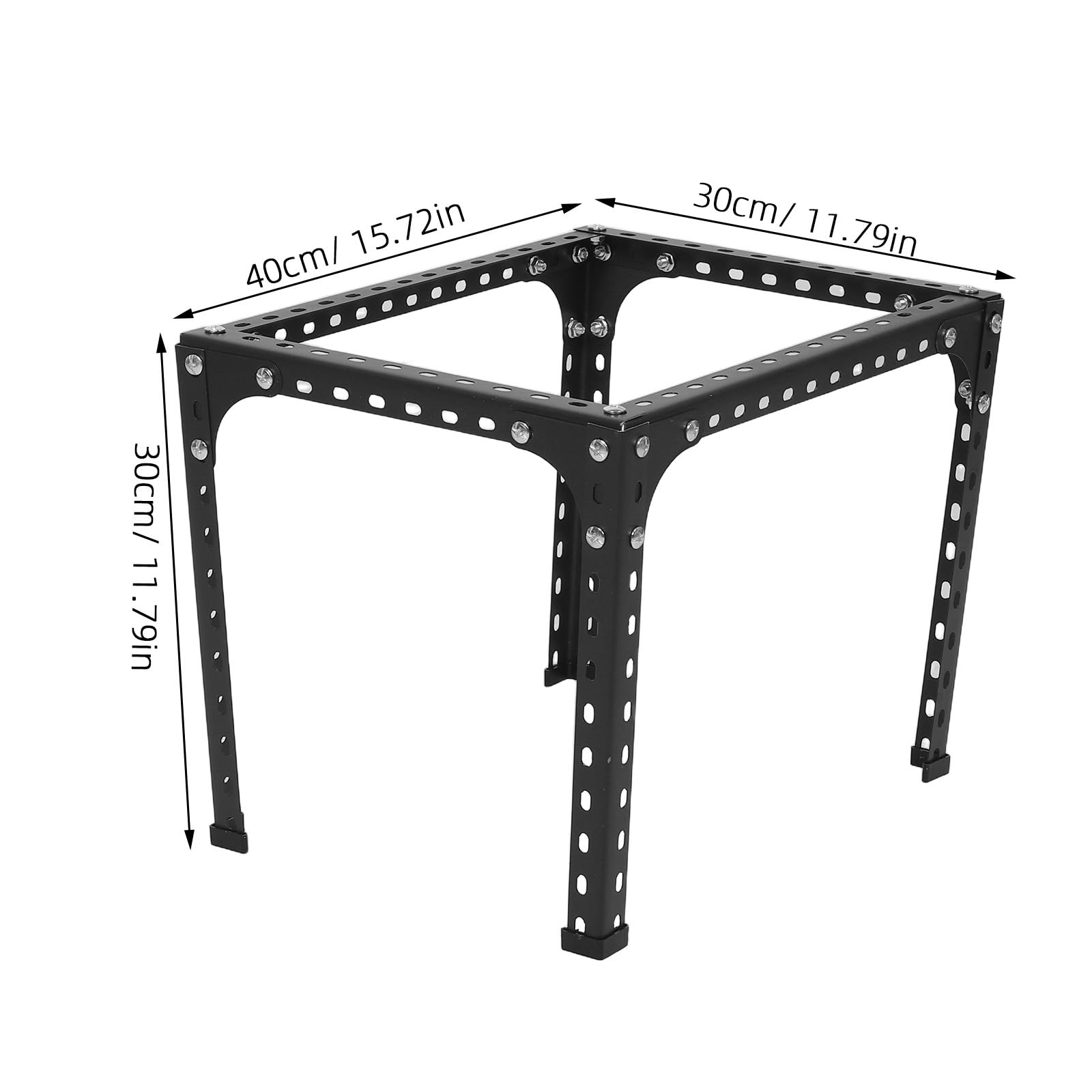 Kisangel Supporto per gabbia per uccelli: Rialzo per gabbia - Telaio di supporto rialzato per - per per soggiorno 40x30x15 cm