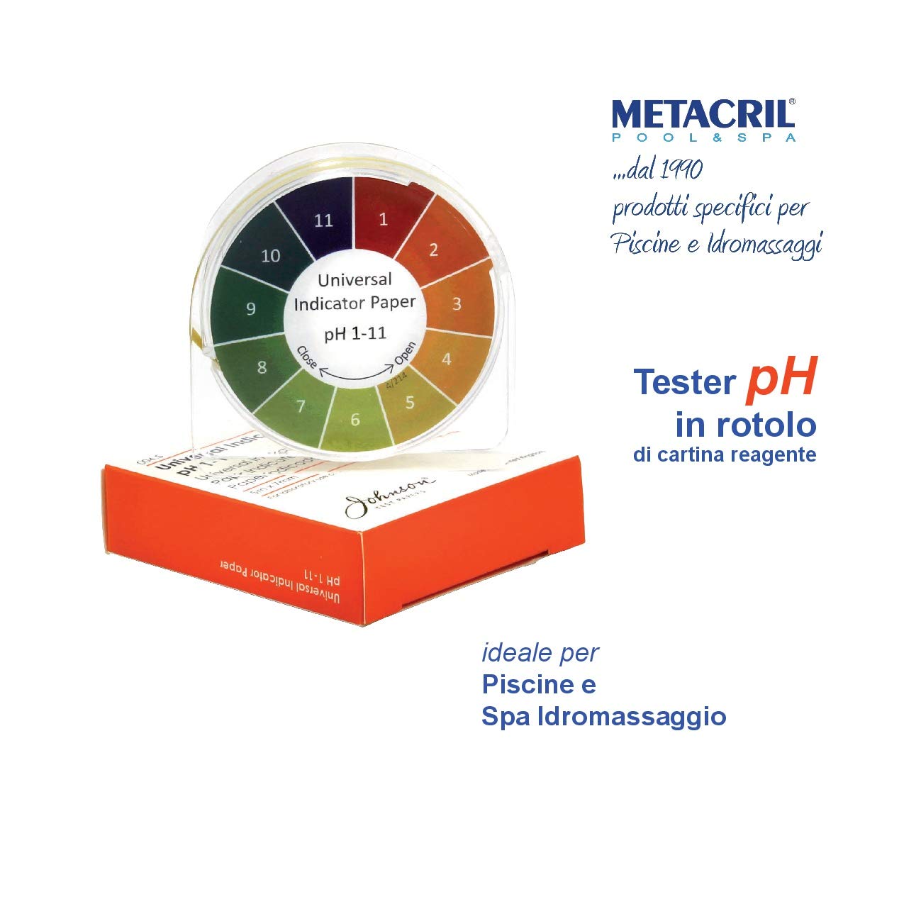Metacril Starter Kit Oxi, Trattamento Acqua a Base di Ossigeno Attivo 3,5KG | Set Ossigeno in pastiglie da 20 gr, Ideale per Piscina e Spa Idromassaggio di Tutte le Marche