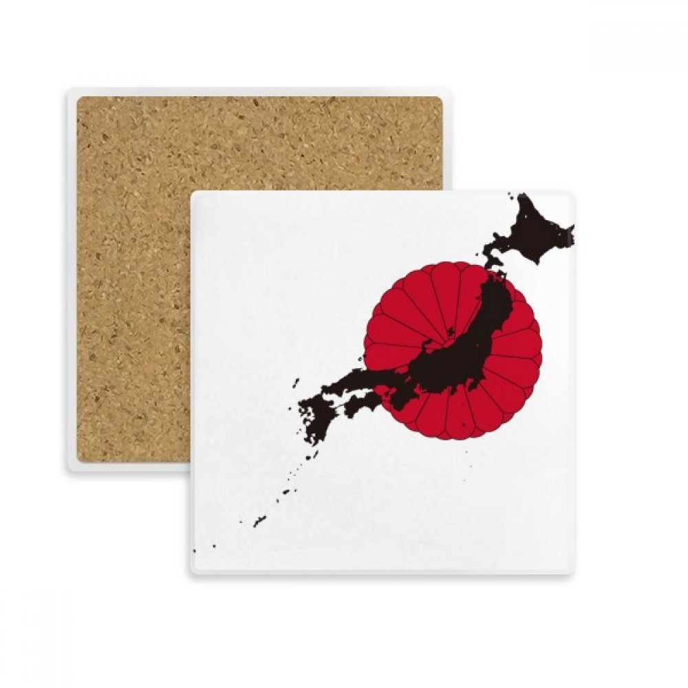 Coaster Tasse Porte-Pierre Absorbent Japonais pour apéritifs et salons