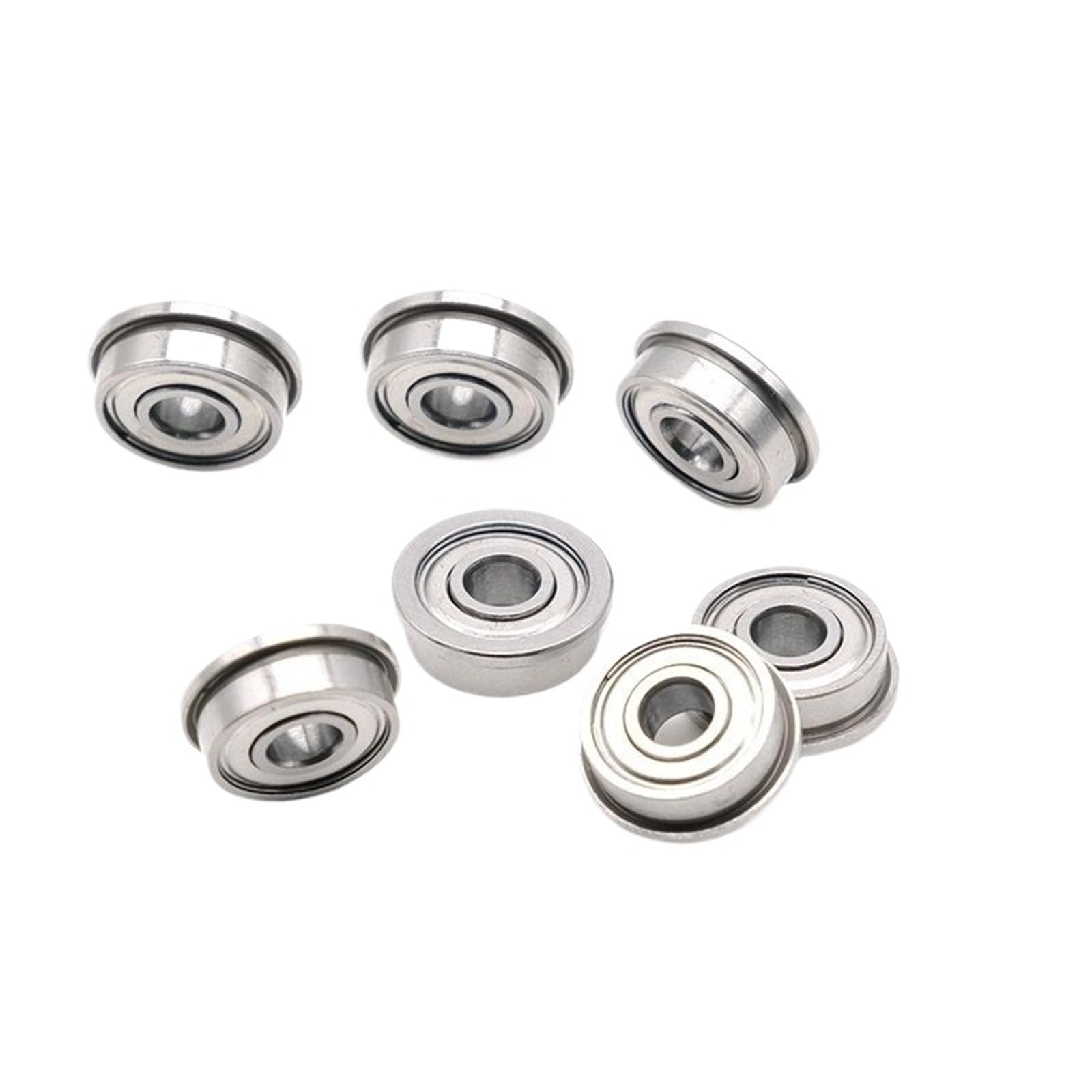 SFR133ZZ Hybrid-Keramik-Kugelflanschlager 2,38 x 4,762 x 2,38 mm Edelstahl-Zoll-Flanschlager 4 Stück