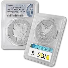 2024 S American Silver Morgan Dollar Coin Reverse Proof PR-70 First Strike $1 PCGS Rev PR70