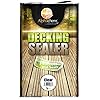 CROMAR AlphaChem Decking Sealer, Clear – 5L | Deck Protector Treatment | Wood Decking | Water-Repellent Timber Protection for Decking & Exterior Wood