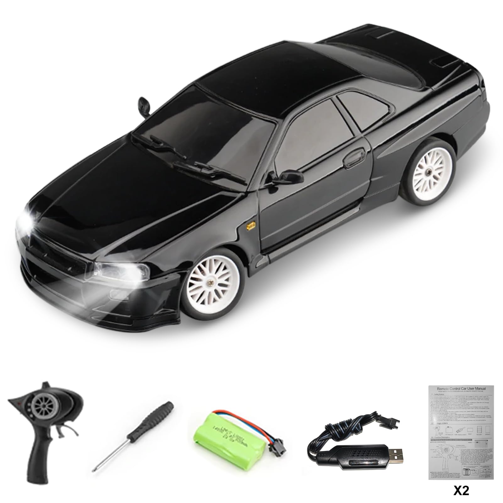 mingzhe Auto da Drift RC Dotata di Illuminazione a LED (-1)