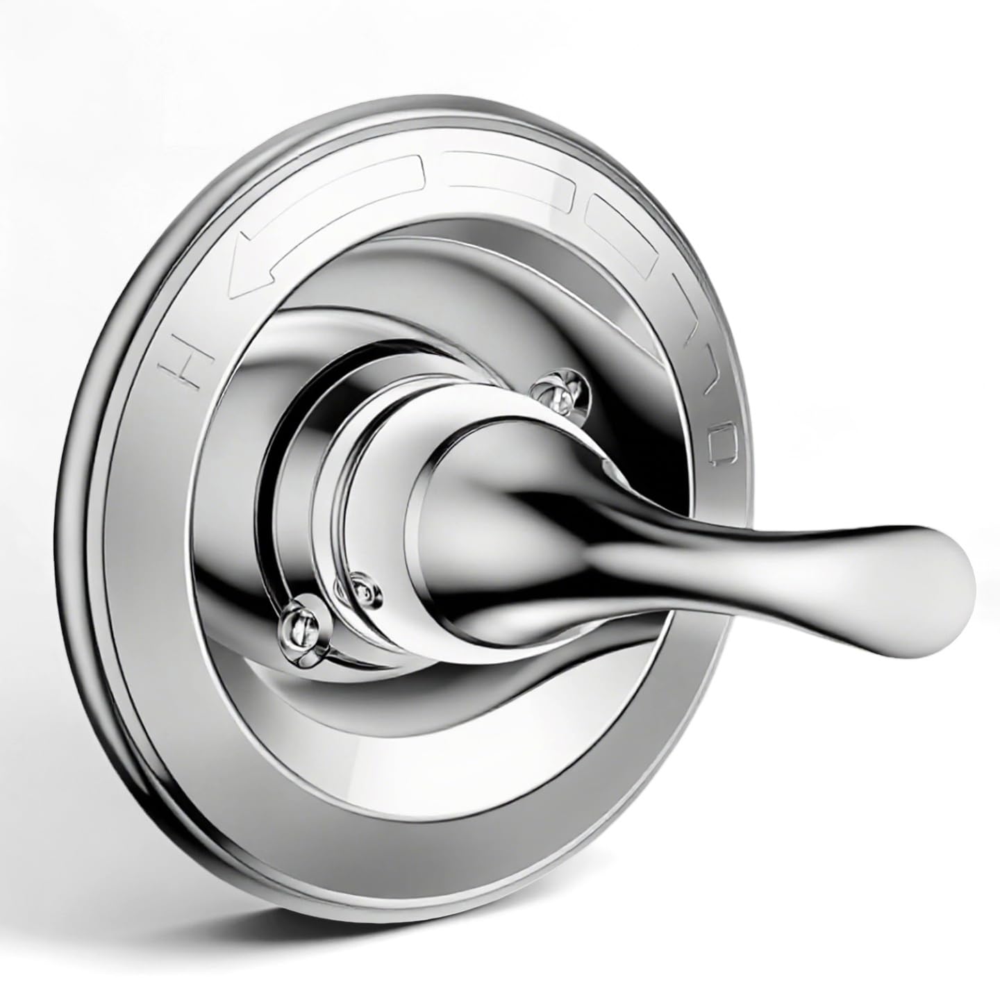 Photo 1 of **MISSING HANDLE***TSSKMOYY T13020-BL Shower Handle Trim Kit Compatible with Del ta R10000 Series Valve, Replacement Part for Del ta Classic 13 14 Series Single-Function Chrome Shower Trim Kit, Cartridge Not Included
