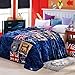 King's deal- Tm Bed Blanket:79"x 59 " Super Soft Warm Air Conditioning Throw Blanket for Bedroom Living Rooms Sofa,oversized Travel Throw Cover (London)