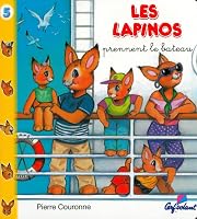 Les lapinos prennent le bateau - Lapinos (05) 2846060886 Book Cover