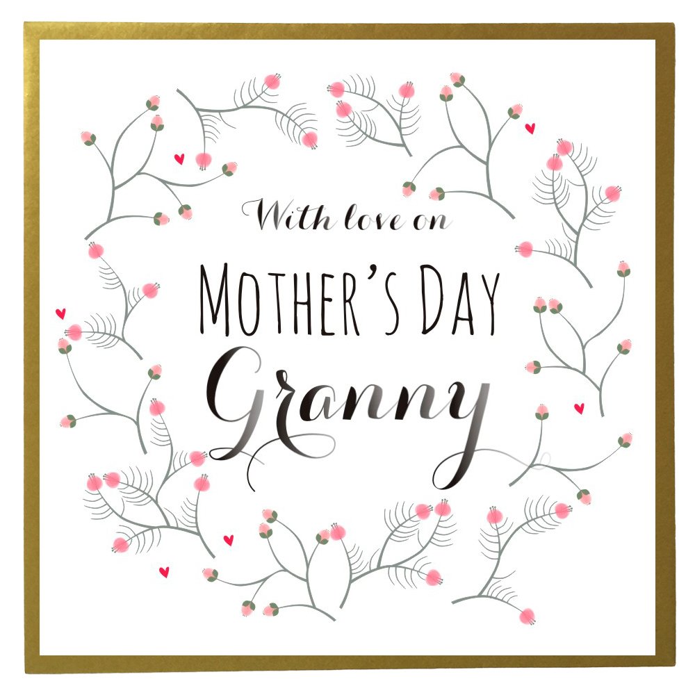Claire Giles Quill "with Love, Granny" Mother's Day Card