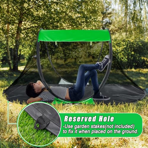 Carpa Pop-up para 1 persona con mosquitero para camping miniatura 5