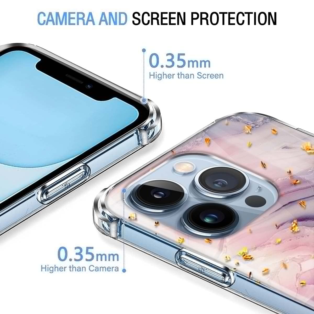 Yoedge Custodia Morbida In Silicone Per Xiaomi Redmi 9C / Redmi 9C NFC, Cover Sottile Con Design Fiore Di Ciliegio, Assorbe Gli Urti - 4