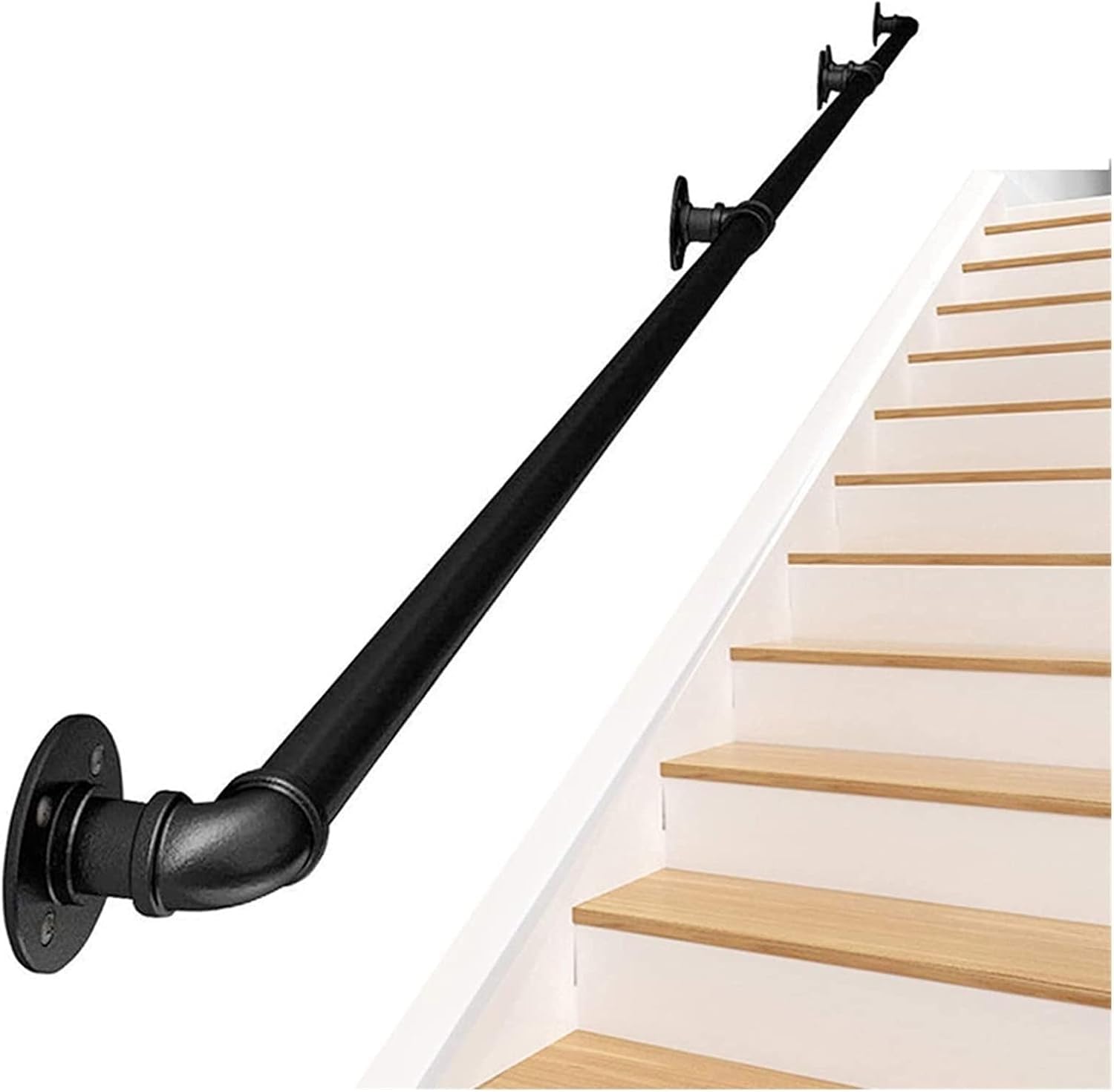 Rampe murale escalier pour sécuriser les marches dangereuses