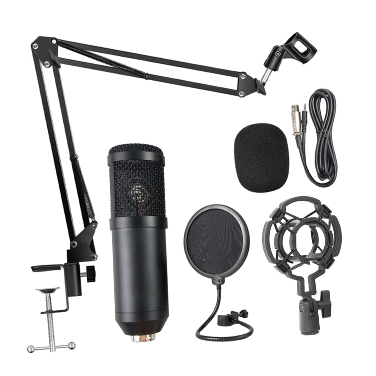 Gatuida Microphone USB à Condensateur de Diffusion Bm800 pour Streaming