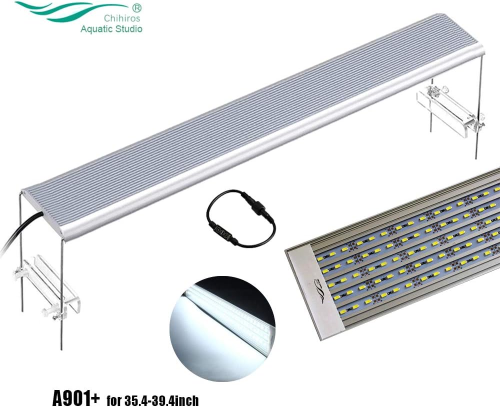 Chihiros Aplus LED Light Full Spectrum Brightness Adjustable Aquatic Plant Light for 35.4-41.3inch Tank