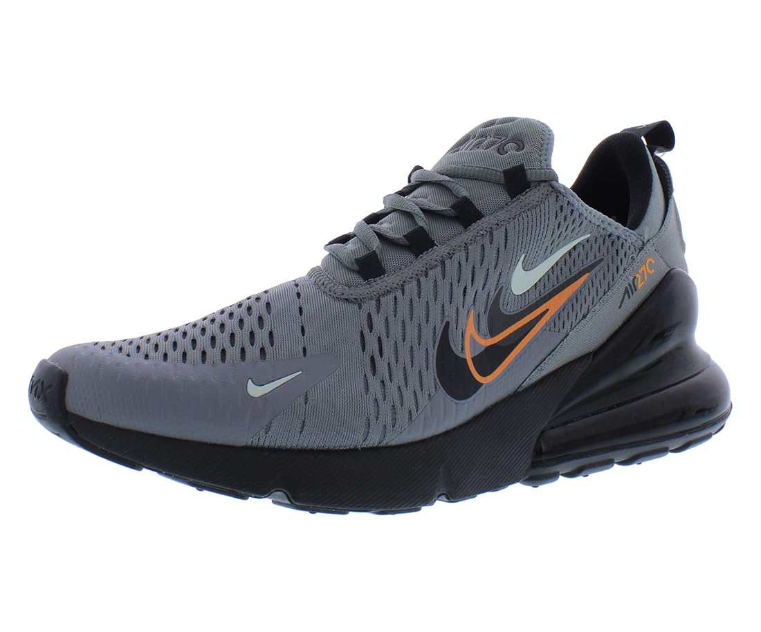 NIKE Air MAX 270, Sneaker Hombre, Smoke Grey/Black-Bright Mandarin, 36 EU :  Amazon.es: Moda