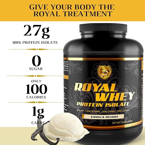Miniatura 2 de Royal Proteína WHEY Isolate 5lb