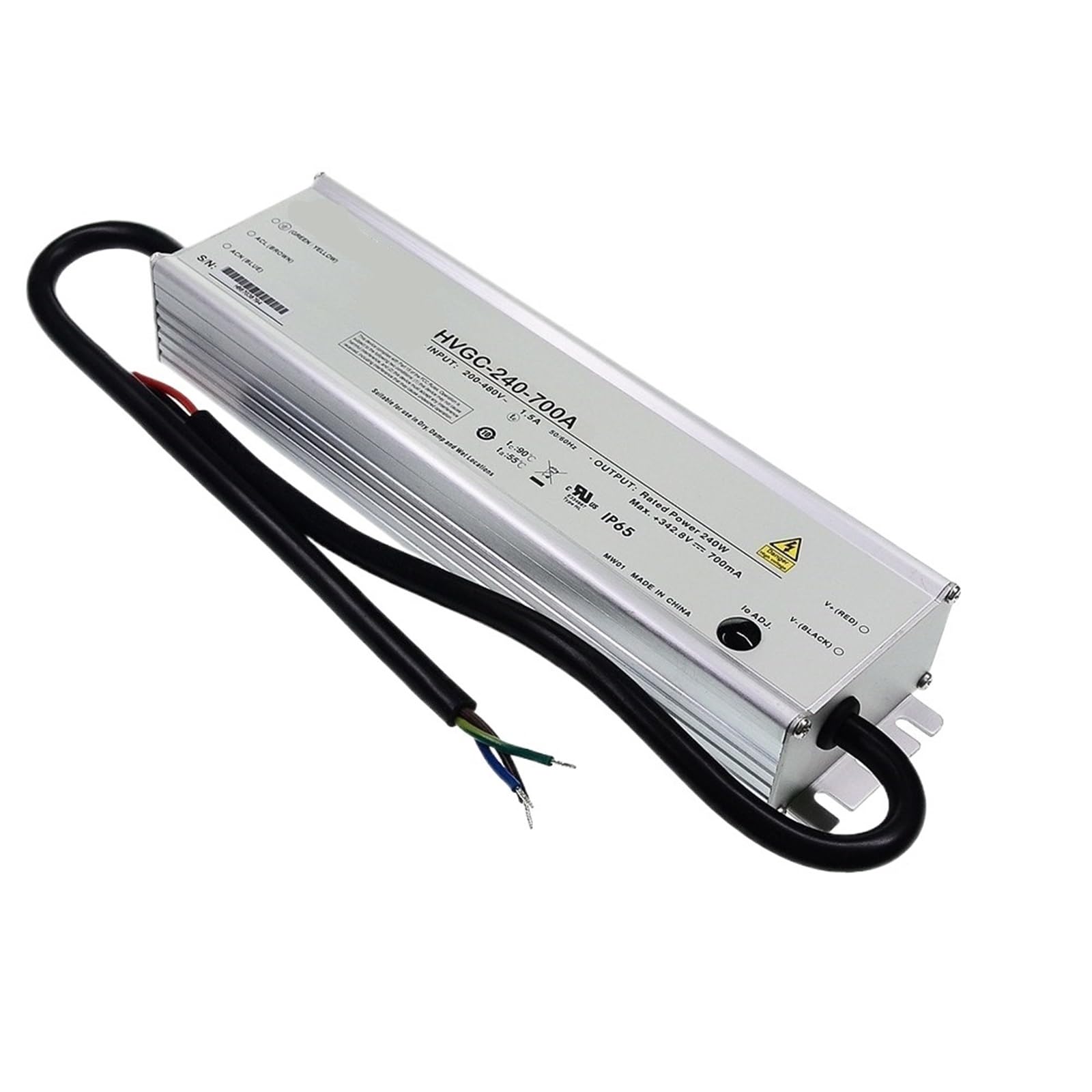 Alimentation LED HVG-240-30B 240W transformateur de tension AC DC