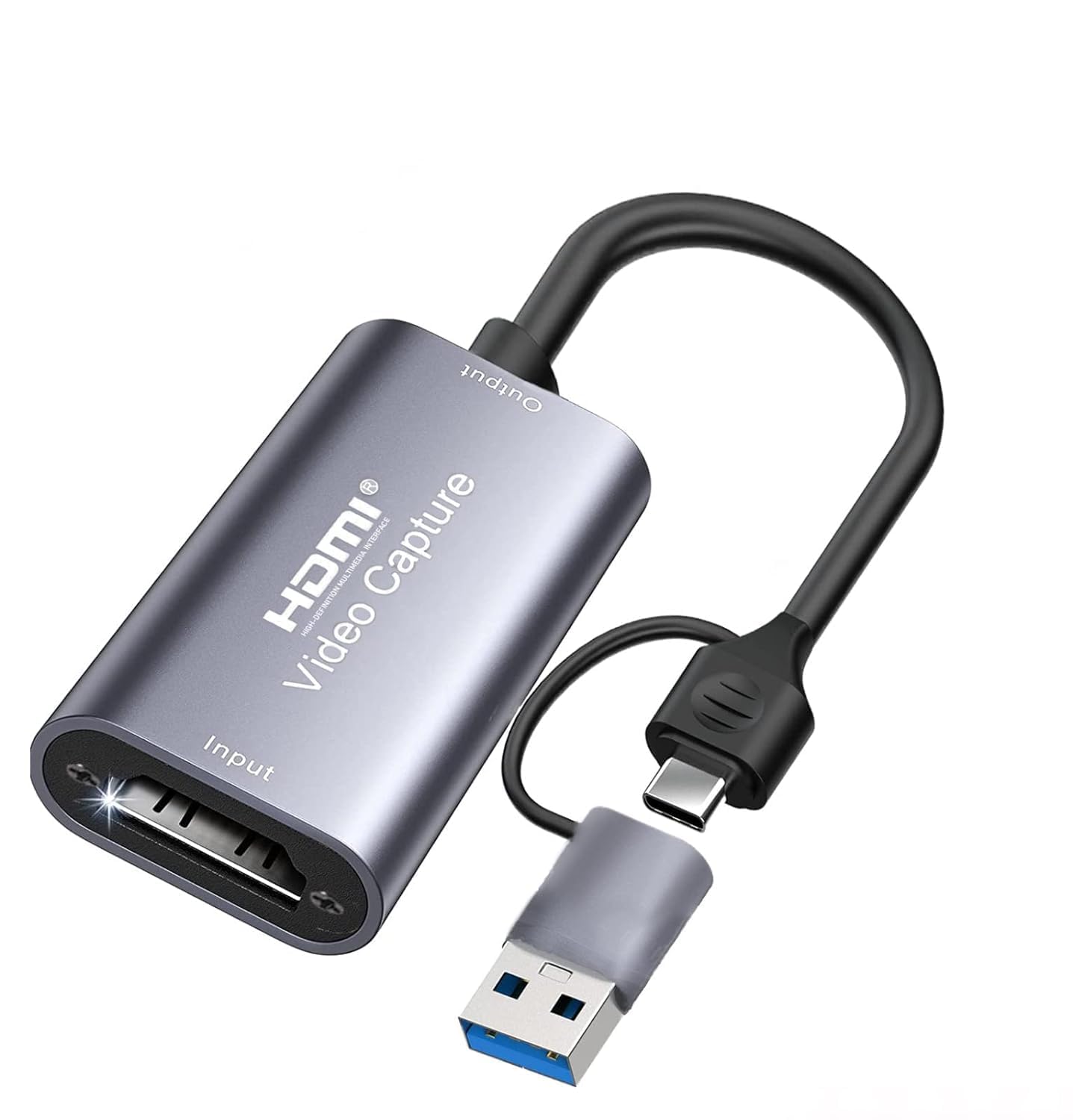 HDMI Video Capture Card 4K Input to 1080p Output, USB & Type-C Dual Output, Plug & Play Capture Device for Streaming, Recording, Gaming, DSLR, Camera, PC, Laptop – 4K 30Hz Input Supported-image-22