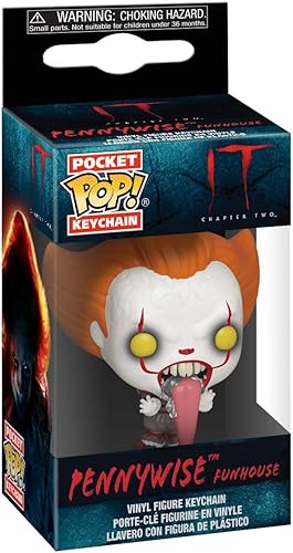 Miniatura 2 de Funko Pop! Llaveros: It 2 - Pennywise con lengua de perro, multicolor, talla única