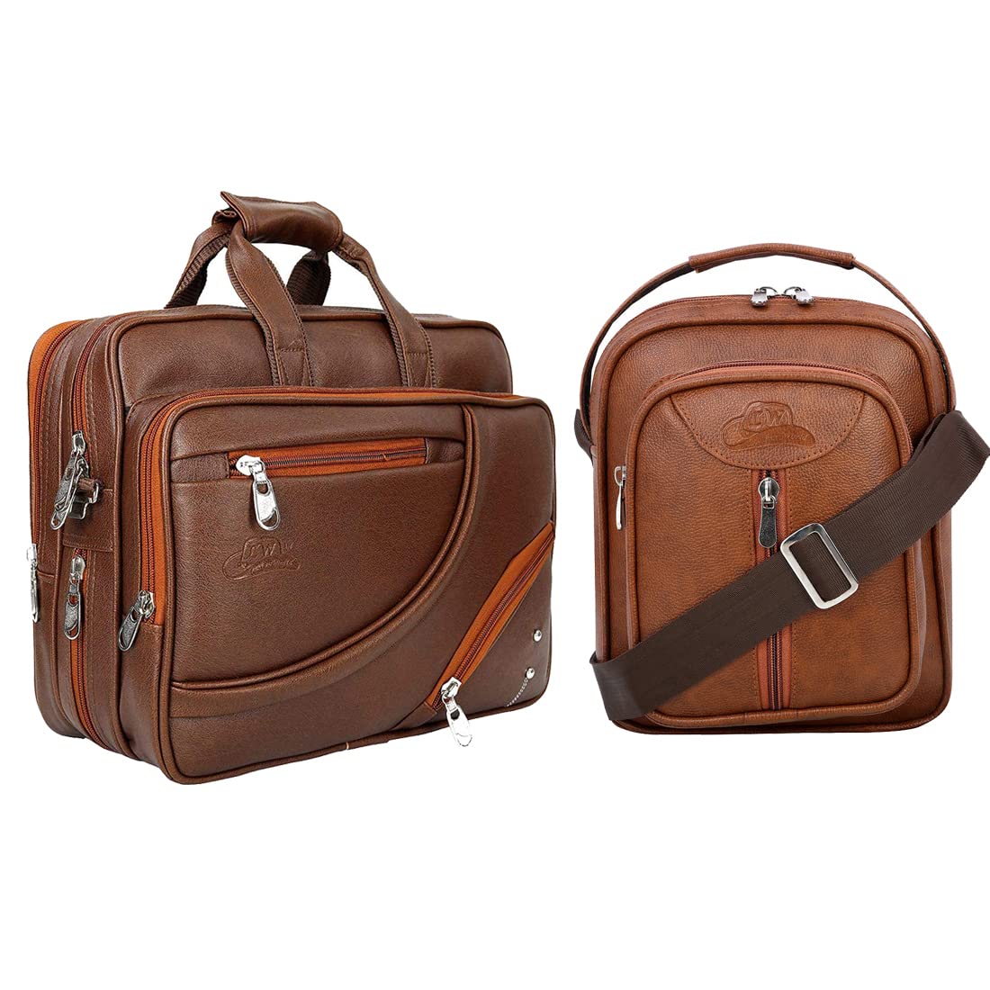 See full amazon price history chart for Leather World Combo Vegan Leather 15.6 Laptop Bag Expandable Bag for Men and Women Laptop Shoulder Bag And New Sling Bag Business Travel Tan Leather World Combo Vegan Leather 15.6 Laptop Bag Expandable Bag for Men and Women Laptop Shoulder Bag And New Sling Bag Business Travel Tan (B0BVB15LY8) Amazon Price History, Amazon Price Tracker