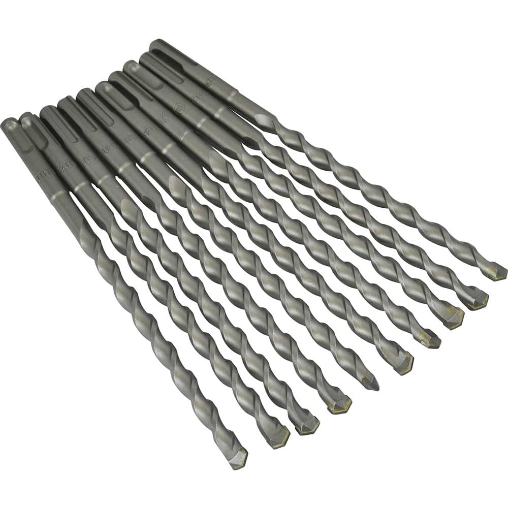 Faithfull SDS Plus Drill Bit 10mm OL: 210mm WL: 150mm Bulk 10
