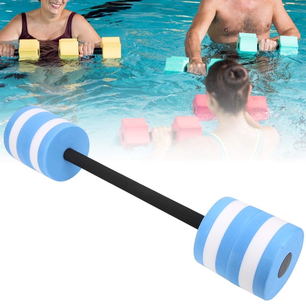 Eva Eco Friendly Water pływanie woda długie okrągłe hanting Floating Toy Fitness Sprzęt do sportu wodnego Błękit biały 287g