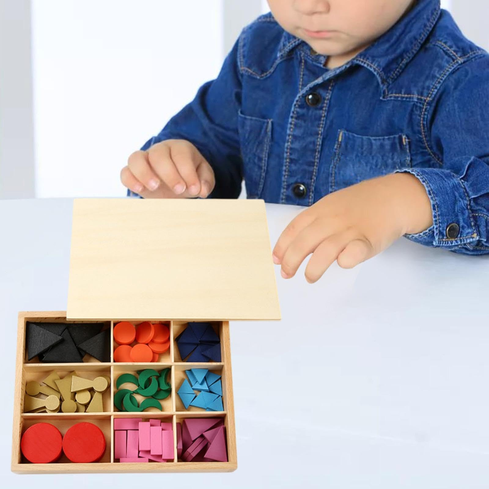 Jeu de symboles Montessori, jouet de langage éducatif pour enfants