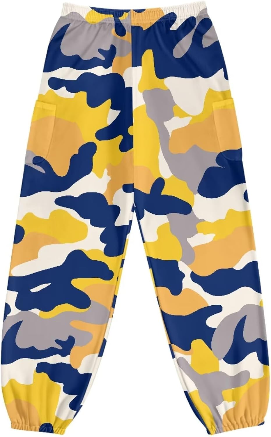 COEQINE Women's Bloomer Yoga Pants,Plus Size S-4XL High Waisted Loose Pants, Harem Yoga Sweatpants Soft Lantern Trouser - Image 5