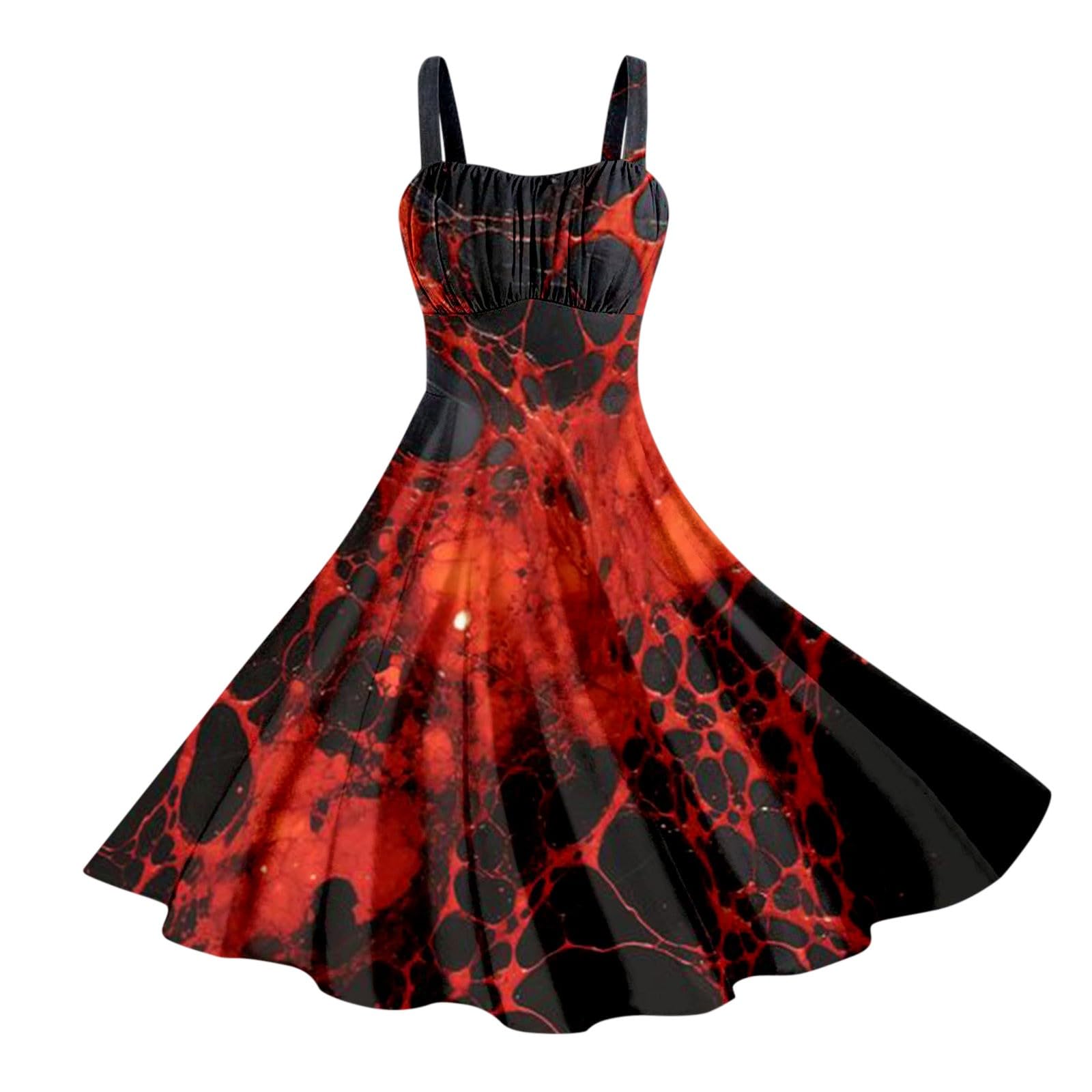 JiJiRuDU Zombie Braut Kostüm Damen - Gruselig Für Halloween Party