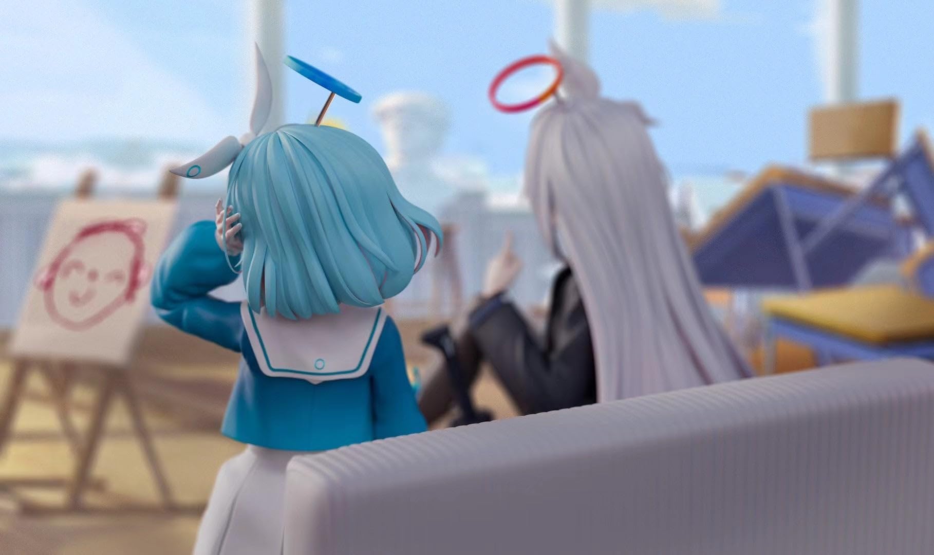 Amazon.co.jp: ブルーアーカイブ アロナ プラナ フィギュア 1/6