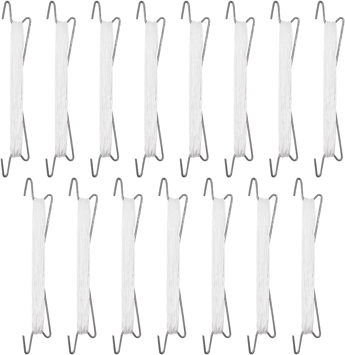 NC Tomatenstützhaken,Guador 20 Stück 10m Traktionsseilhaken Flexible