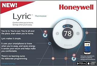 Honeywell Lyric Thermostat, Wi-Fi, Contractor Version, Works with Alexa