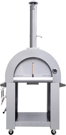 CHETTO C Wood Fuel Pizza Oven for Outside, Outdoor Cooking Pizza Maker for Backyard, Patio, Camping