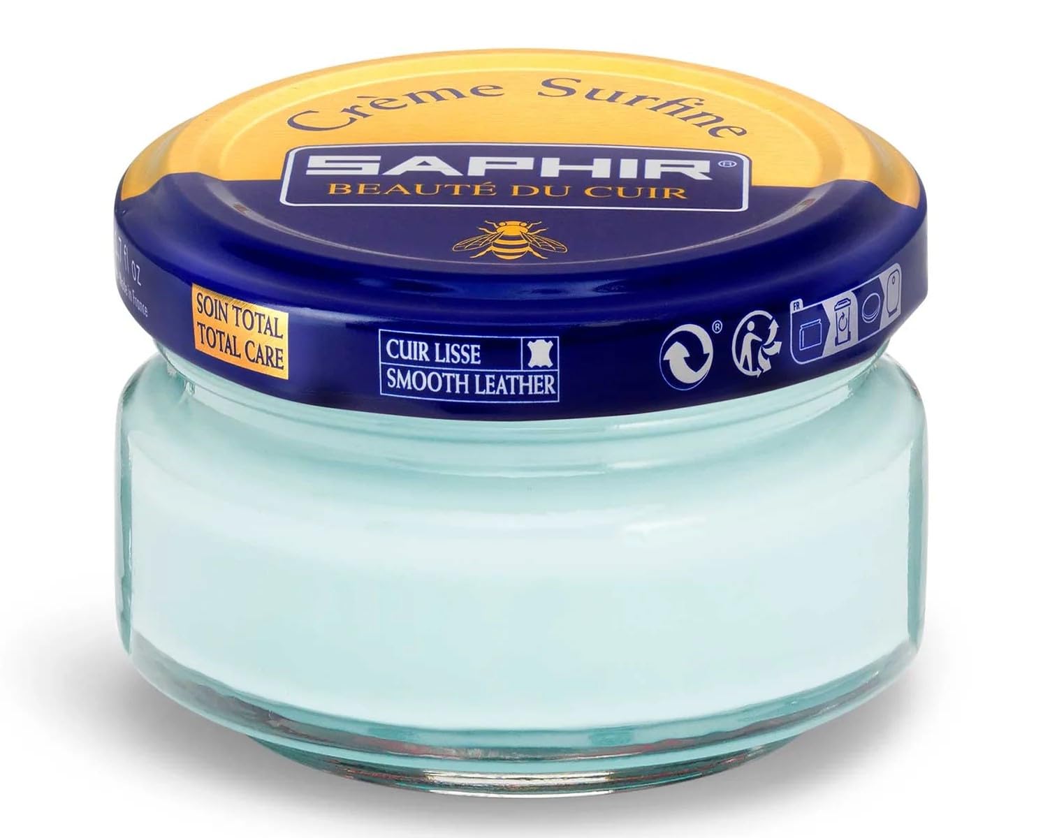 SaphirSaphir Creme Surfine Pommadier Shoe Polish - Beeswax Cream for Leather Products