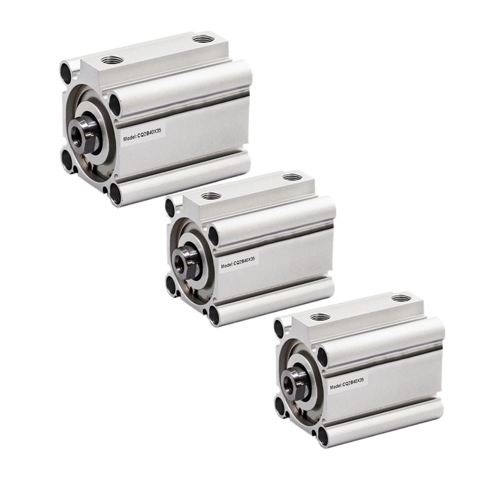 Mini cylindre pneumatique CDQ2B à course précise pour guidage industriel fiable
