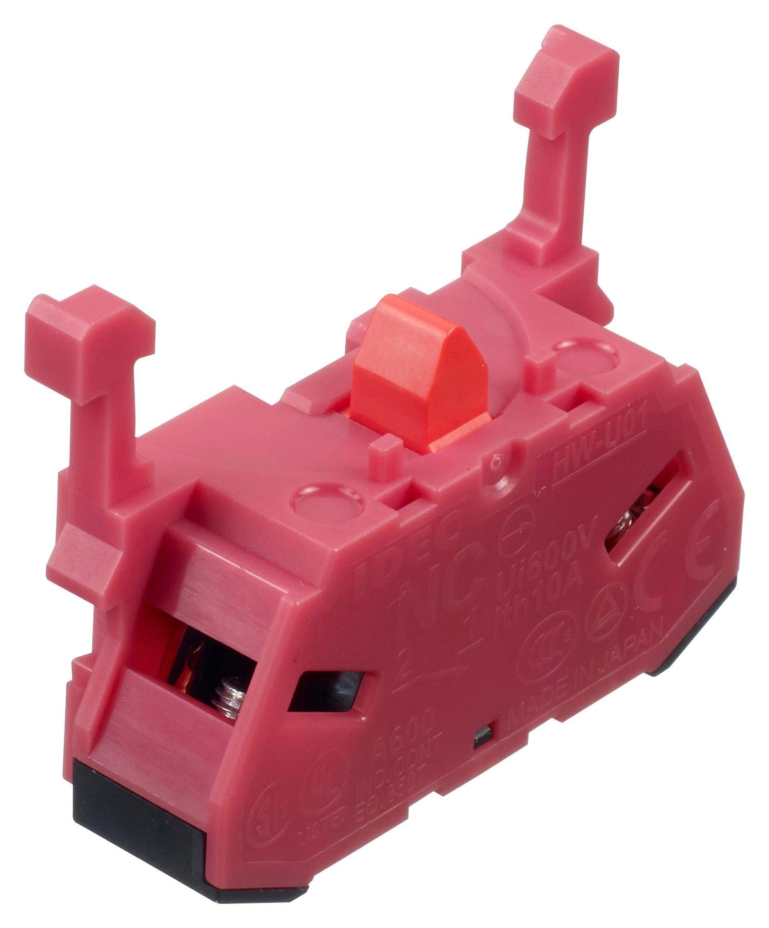 IDEC, HW-U01-F, Contact block NC (2 Pack)