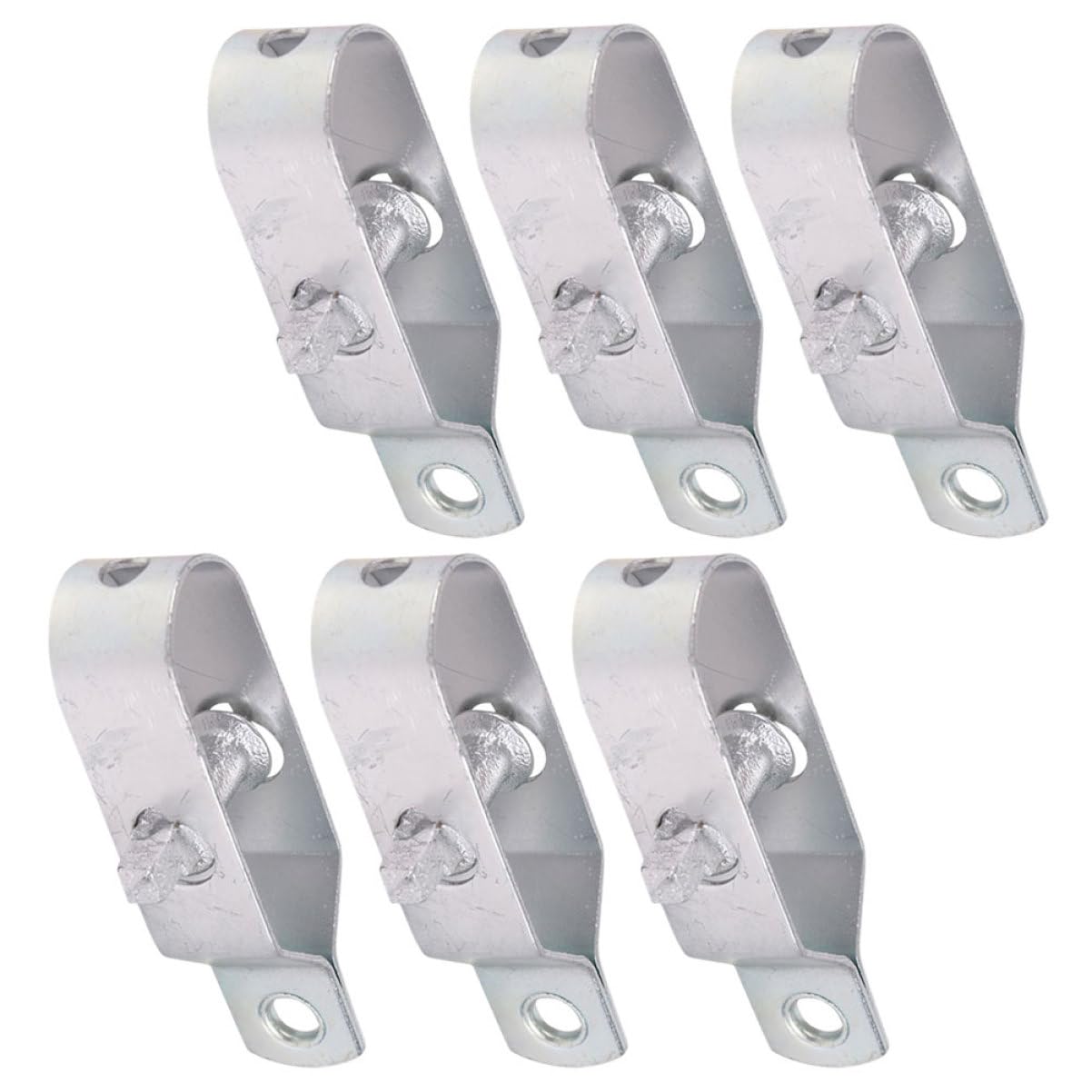 PRETYZOOM 3 Ensembles Tendeurs De Fil D'acier Tendeur Grillage Tendeur Cable Des Vis Aboyer Came Piquet Cloture Tendeur De Fil D'acier Outil Pour Tendre Le Câble Fonderie Silver 6 Pièces * 3