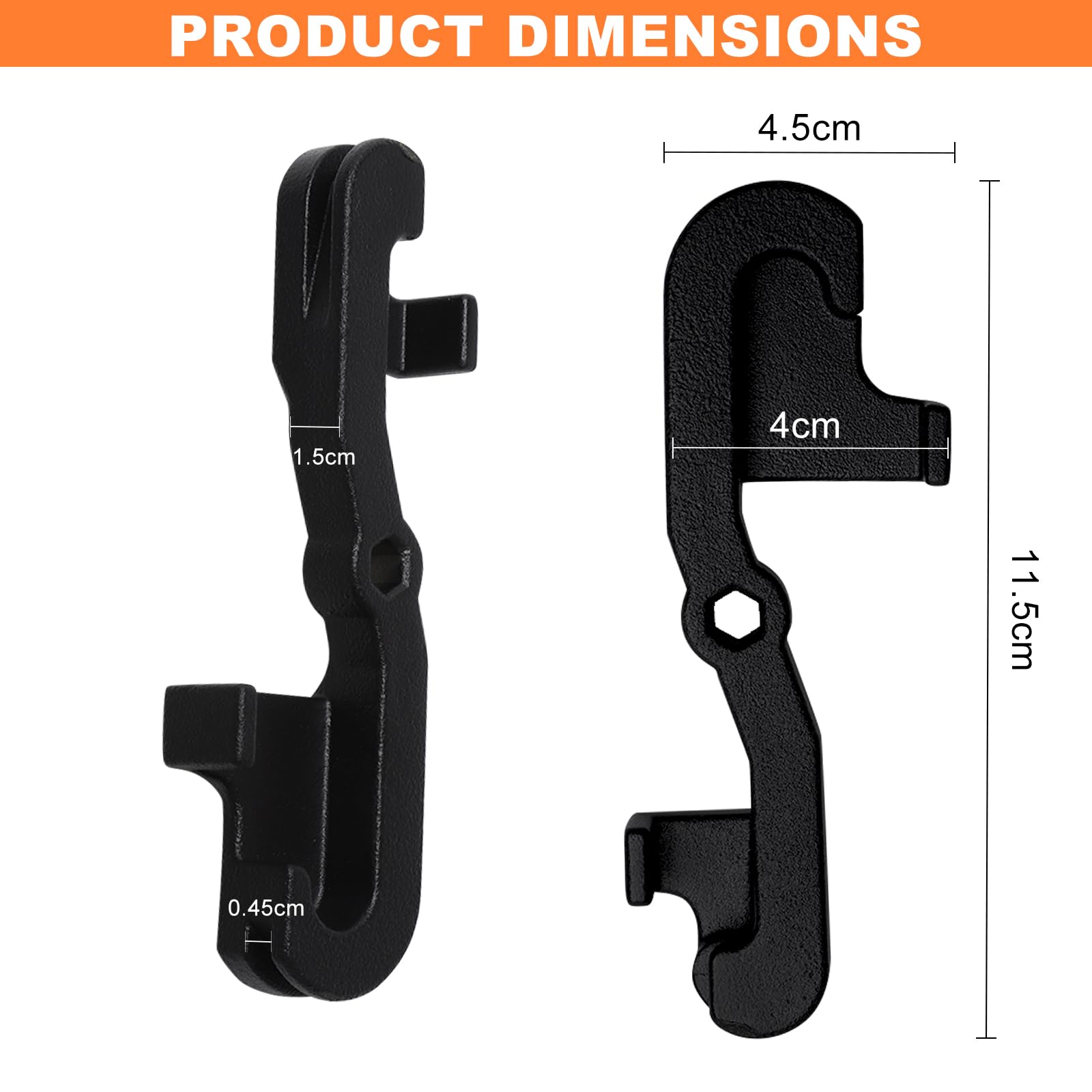 Doblador tubo de freno 4,5mm – doblador tubo de freno curvadora alicate curvatubos curvadora 3/16 – Acero al carbono, antiaplastamiento, 11,5cm compacto para taller y bricolaje